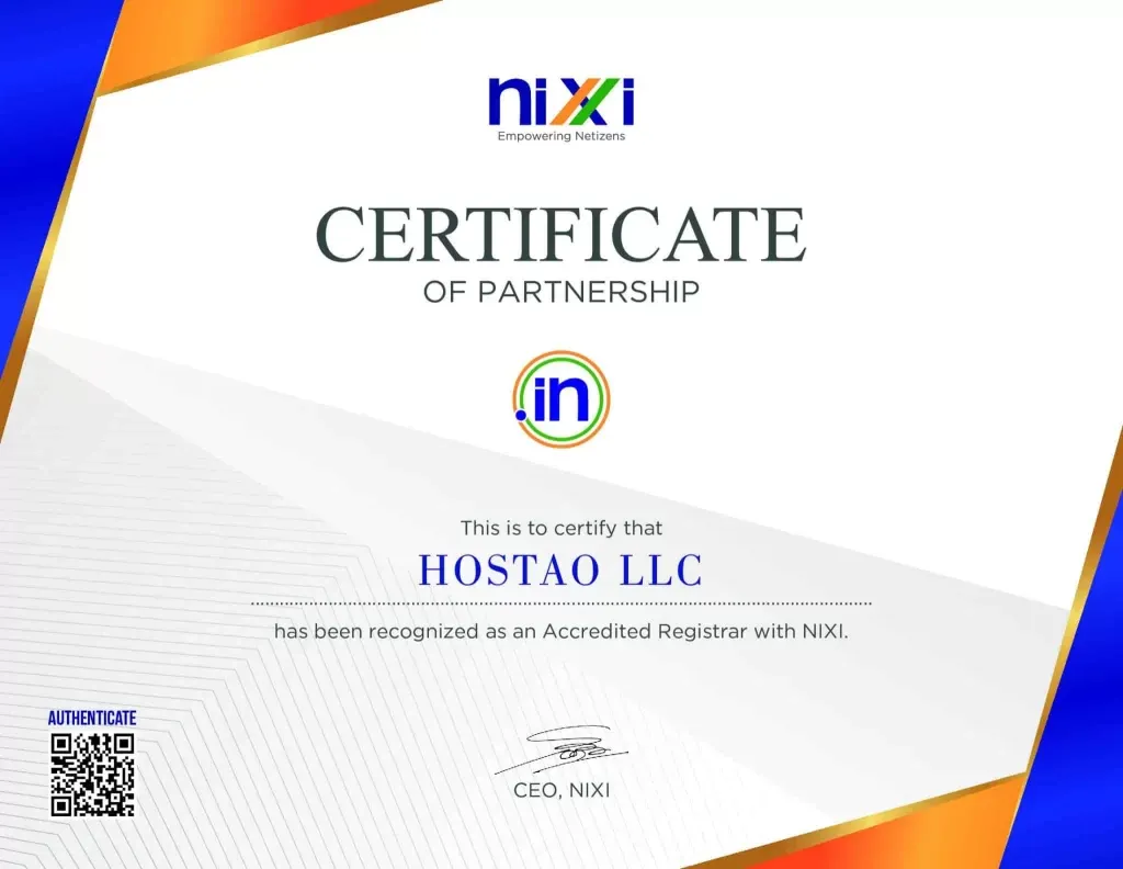 NIXI Accredited Excellence